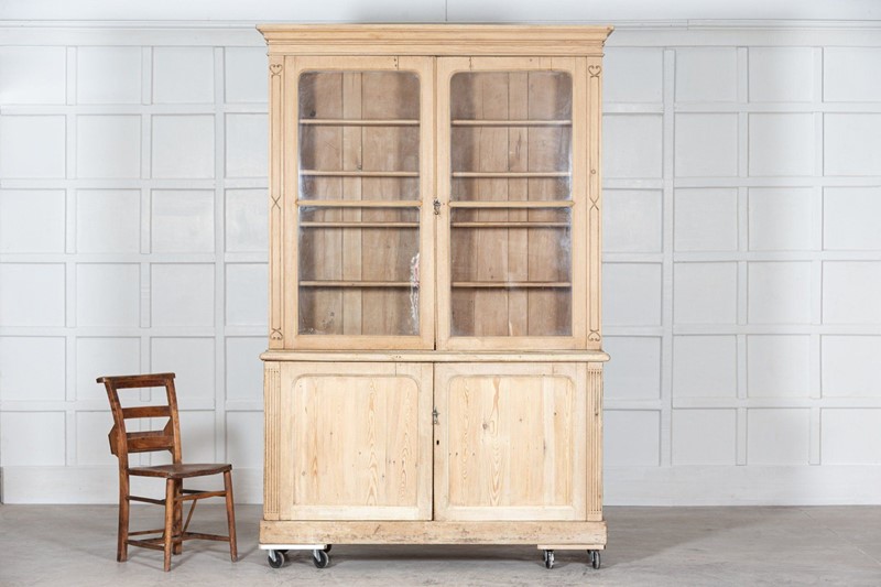 19thC English Pine Glazed Dresser Cabinet-adam-lloyd-interiors-3-4-main-637999783692540294.jpeg