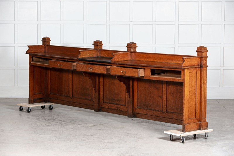 19thC French Oak Bank Counter Desk-adam-lloyd-interiors-3-4-main-638005603062287570.jpeg