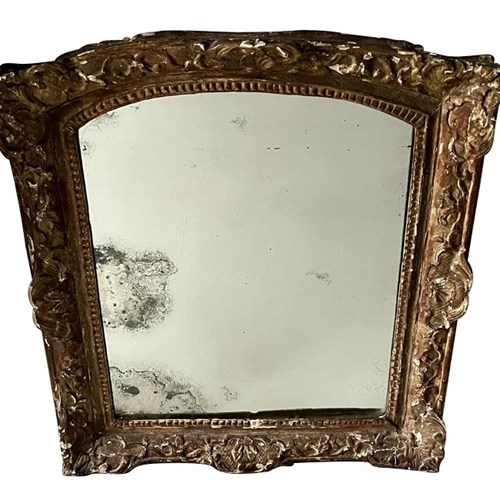 18Th Century French Carved Framed Mirror