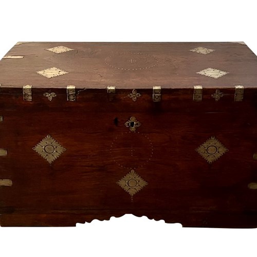 19Th Century Anglo Indian Trunk