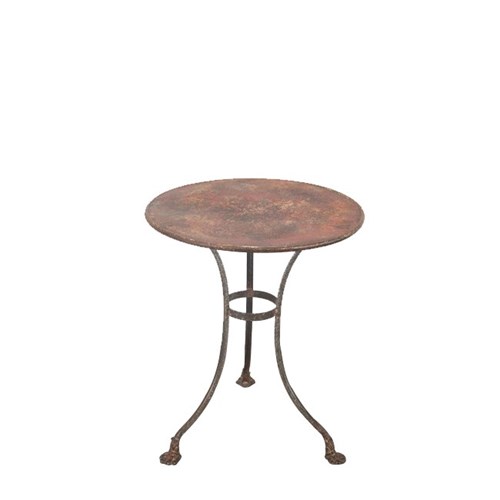 French Antique Arras Iron Table