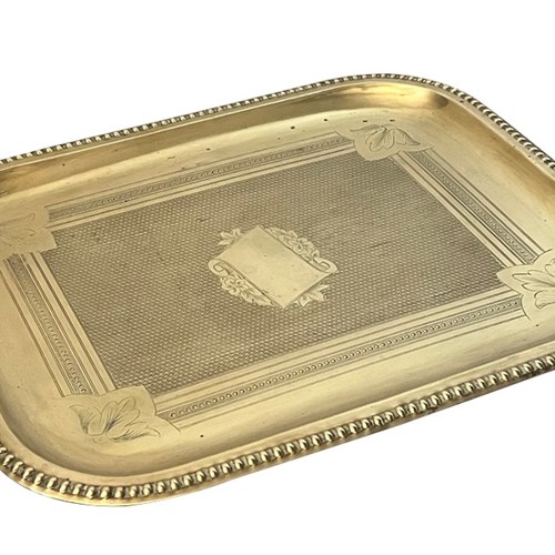 19Th Century Brass Tray