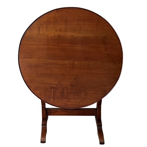 French 19Th Century Cherry Wood Vineyard Table