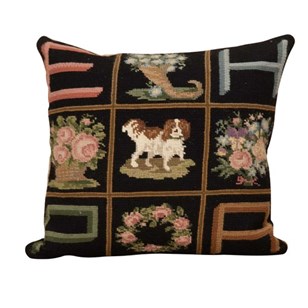 19Th Century French Needlepoint Mon...