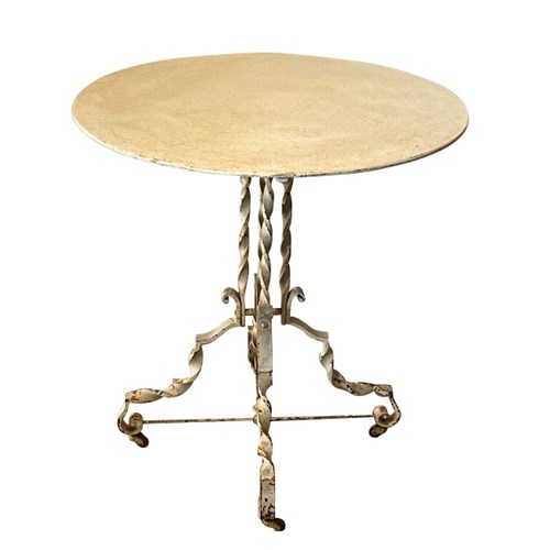 19Th Century French Iron Orangery Table