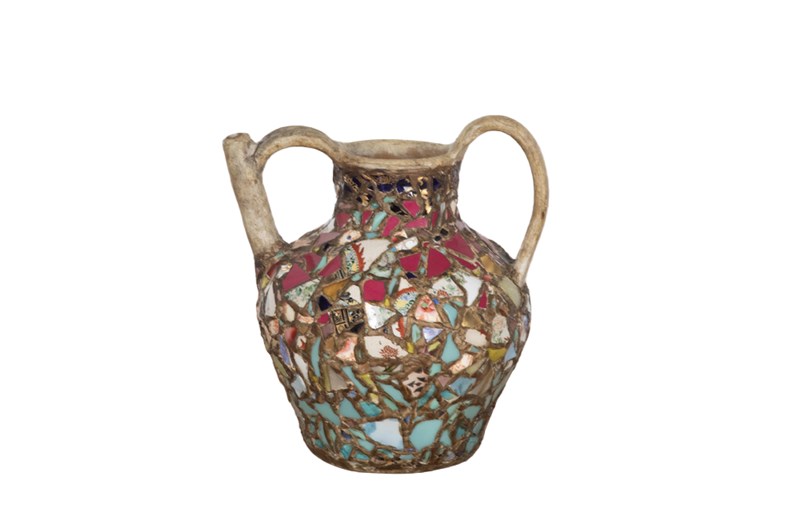 19Th Century French Picassiette Pottery Water Jug-adps-antiques-19th-century-french-picassiette-water-jug-4984-1-main-638322162271879767.jpg