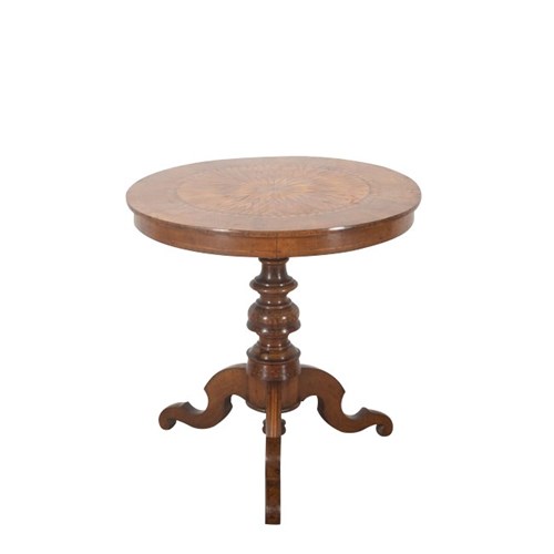 19Th Century Italian Parquetry Table