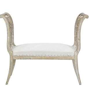 French Louis Xvi Revival Banquette