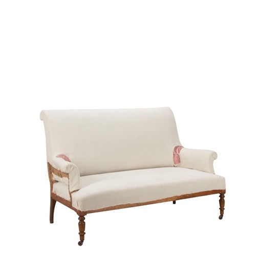 French Scroll Back Sofa