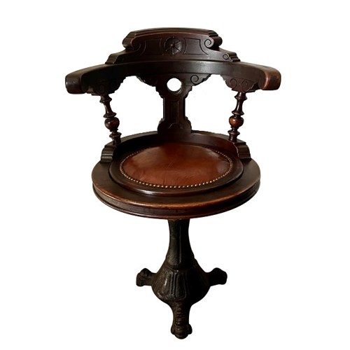 19Th Century French Ships Desk Chair