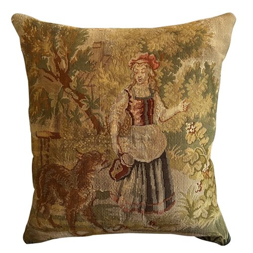 Red Riding Hood Tapestry Cushion