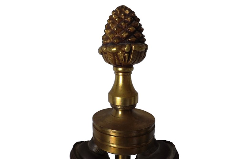 "Maison Charles" Pineapple Lamp-adps-antiques-3043-detail-top-main-637137528717202917.jpg