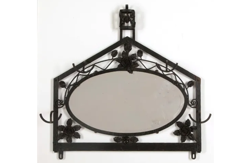 1930's  mirrored coat/hat rack-adps-antiques-3599-1-main-637366542810645789.png