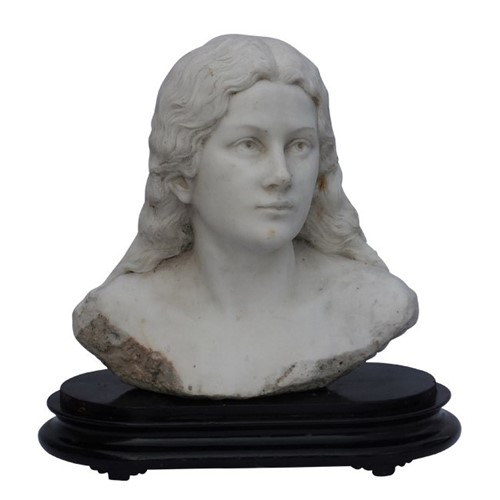 Marble Bust By Luca Madrassi