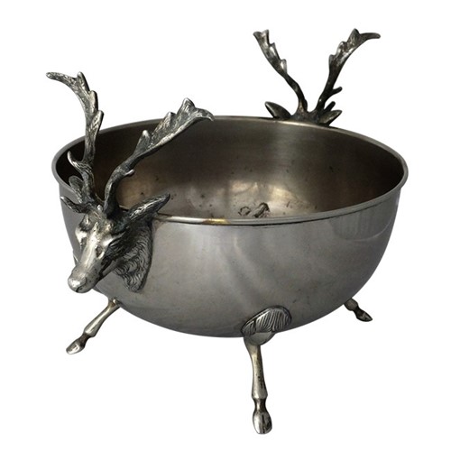 Vintage Spanish Stag Bowl