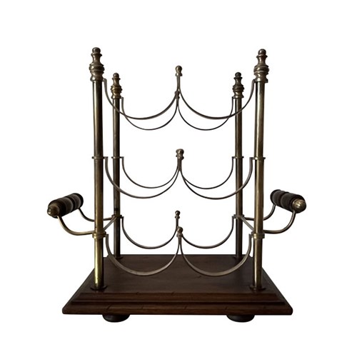 French Table Top Wine Rack