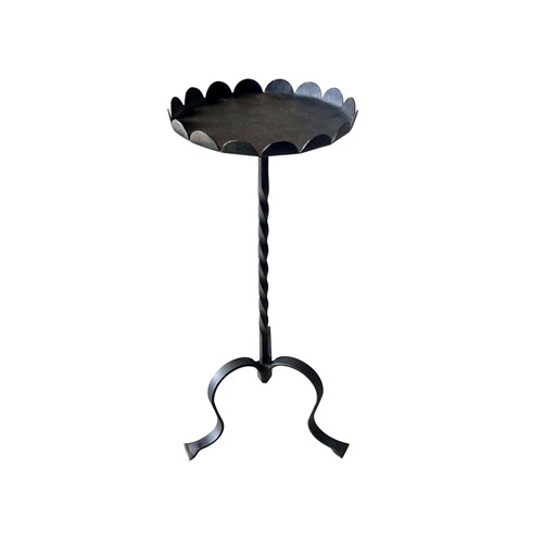 Mid-Century Spanish Iron Martini Table