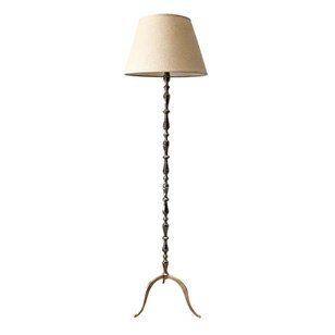 Mid-Century French Nickel-Plated Br...
