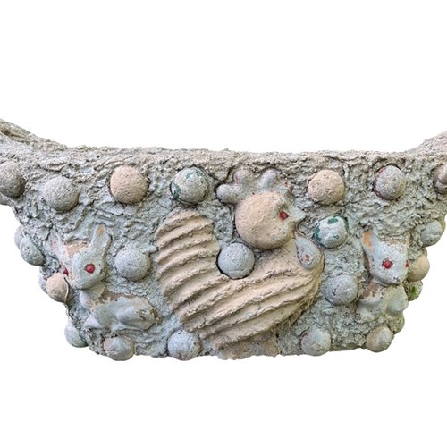 French Folk Art Planter