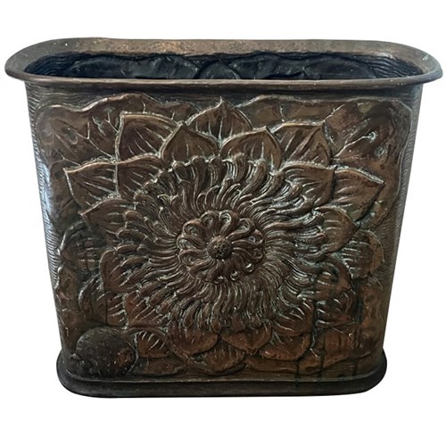 Aesthetic Movement Copper Umbrella Or Stick Stand
