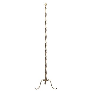 French Mid 20Th Century Brass Floor...