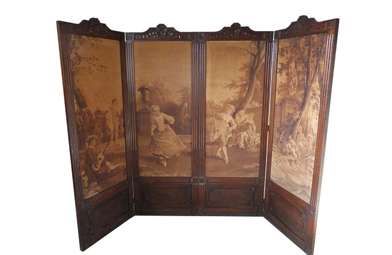 Louis Xvi Revival Four Panelled Screen-adps-antiques-french-19th-century-four-panelled-screen-4283-5-main-637763080098758251.jpg