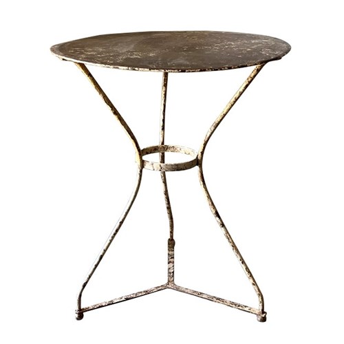 French Iron Gueridon Table