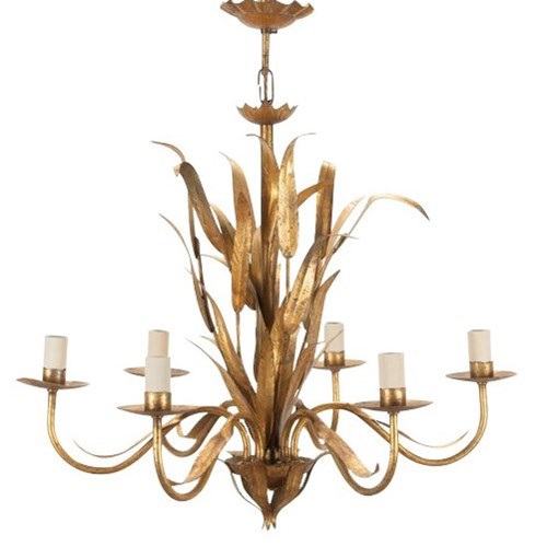 French Giltmetal Chandelier