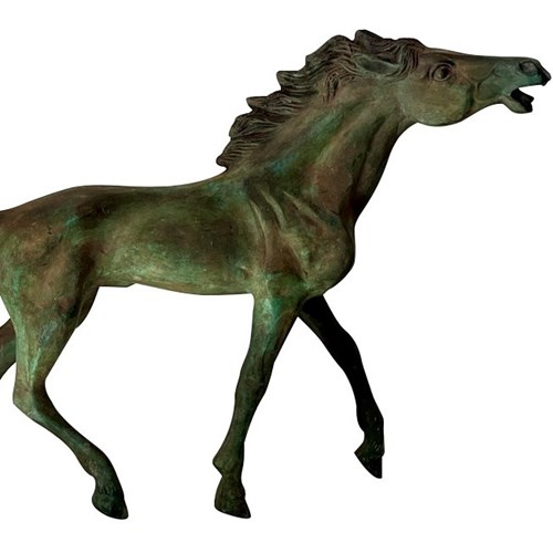 Mid-20Th Century French Horse Statue