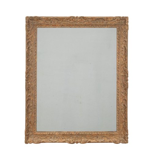 Large French Carved Montparnasse Framed Mirror