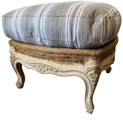 Large Louis Xv Revival Footstool