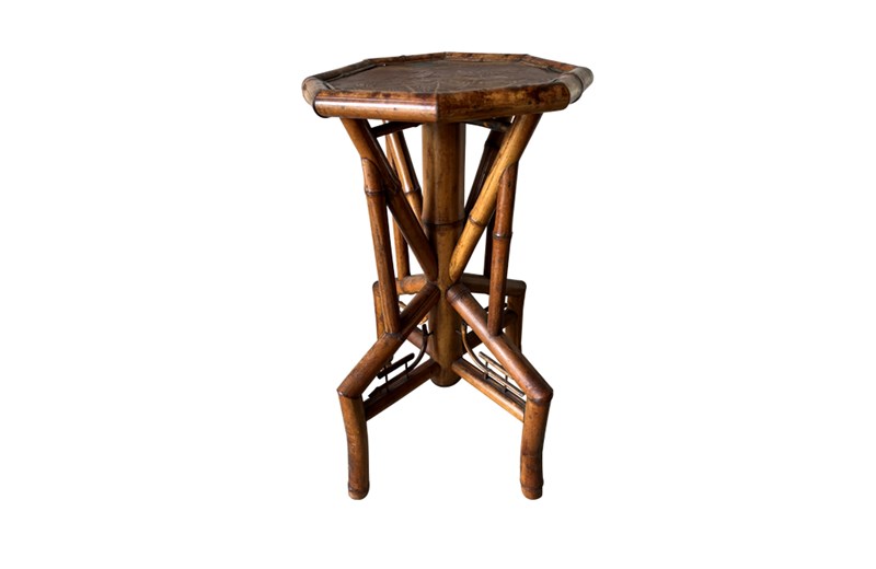Bamboo & Leather Occasional Table-adps-antiques-mamboo-bamboo-tea-side-table-4767-5-main-638195134917393183.jpg