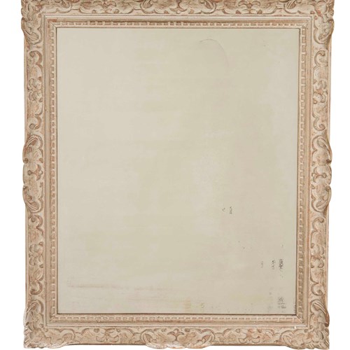 Large French Montparnasse Carved Framed Mirror