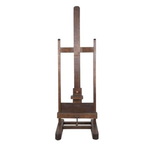 Large French Oak Artists Easel