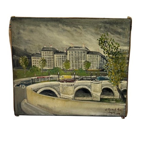 20Th Century French Painting 'The Pont Neuf, Paris'