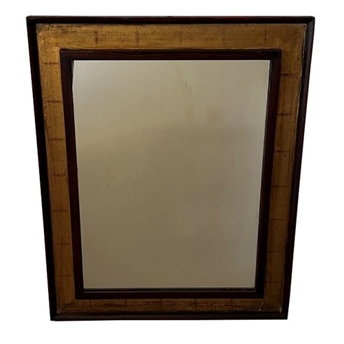 Mid-Century Decorative Painted French Mirror