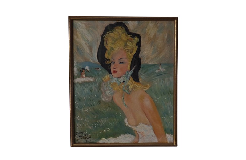 20th Century Signed Portrait by J.Lombard-adps-antiques-painting-after-domergue-4413--1-main-637955816450657333.jpg