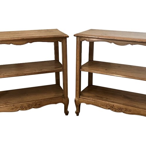 Pair Of 20Th Century Louis Xv Revival Shelves