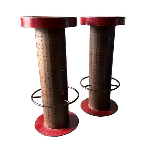 Pair Of Mid 20Th Century Bar Stools