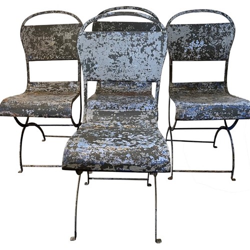 Four French Bistro Chairs