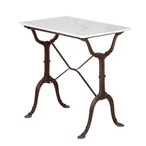 Small 19Th Century Parisian Bistro Table