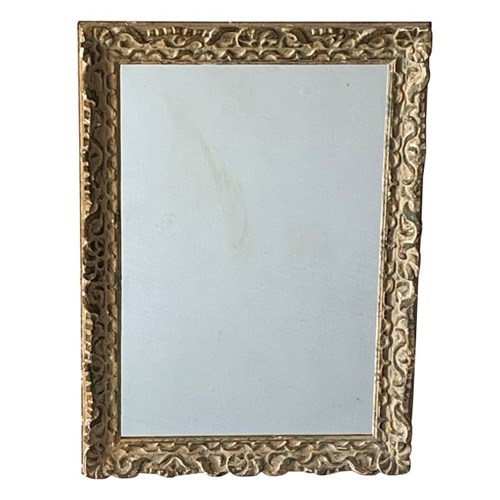 Small French Carved Montparnasse Framed Mirror