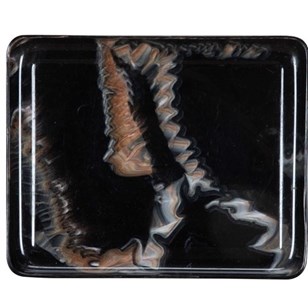 Small Mid-Century Italian Lucite Tr...