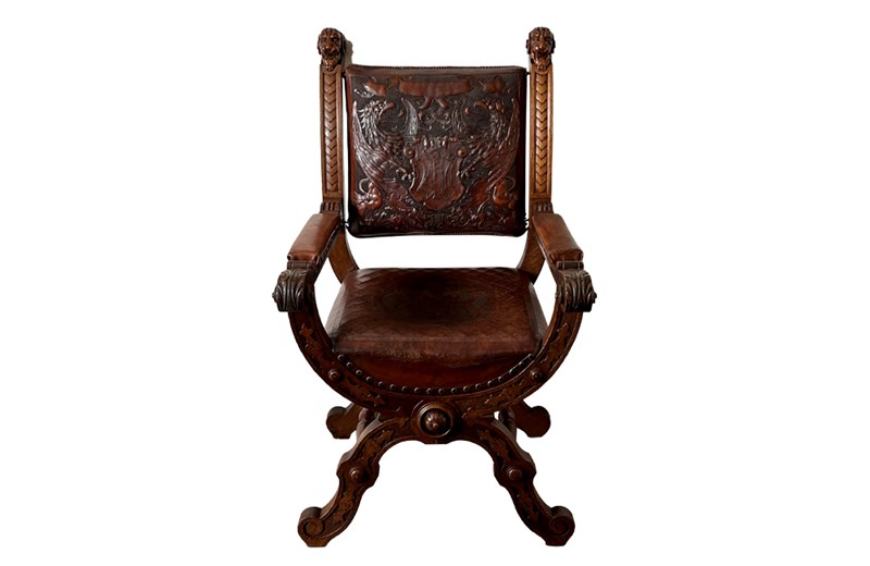 19Th Century Embossed Leather Armchair-adps-antiques-spanish-embossed-leather-oak-carved-armchair-4810-13-main-638303151421655593.jpg