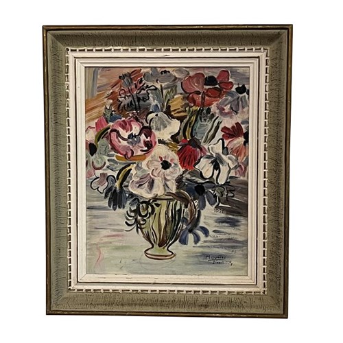 French Still Life Painting After Dufy