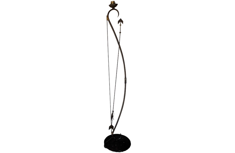 20th Century Bow and Arrow Floor Lamp-adps-antiques-vintage-bow-and-arrow-floor-lamp-4471-1-main-637938224519254911.jpg