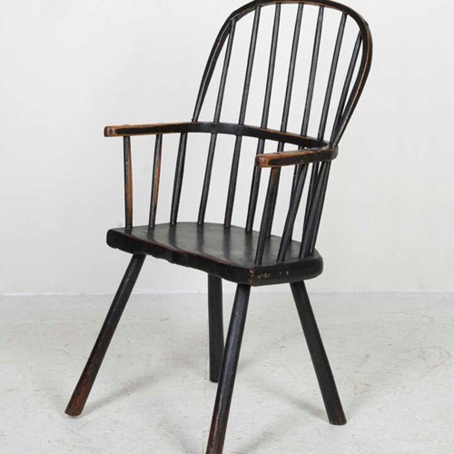 Early 19th Century West Country Hoop Back Armchair