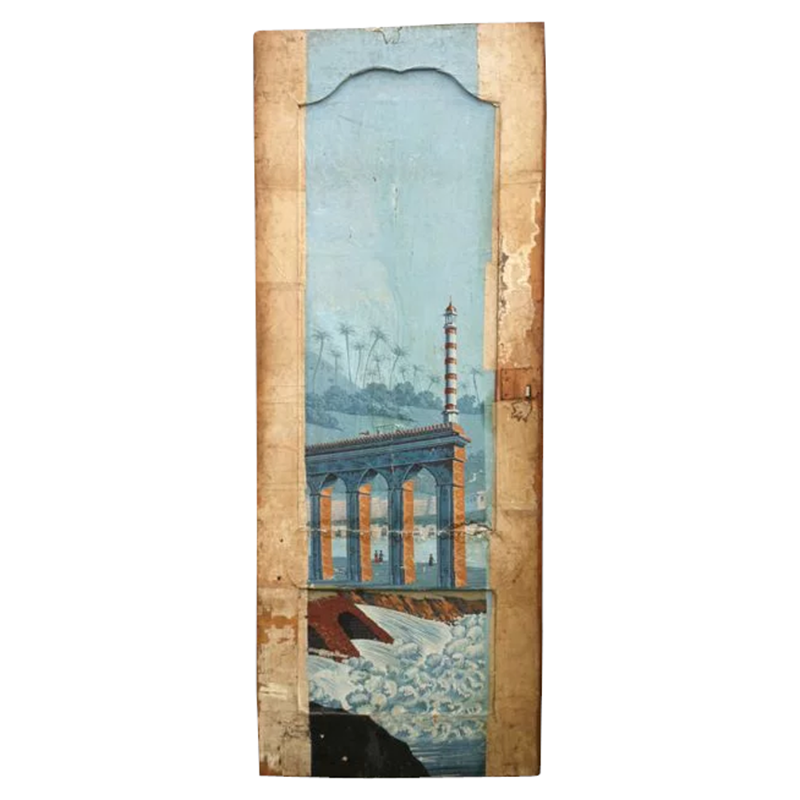 19thC. 'Papier Peint' Door with Aqueduct Scene-aeology-at-relic-antiques-19thc-panelled-door-france-original-riverscene-full-1a-2048-1010-83-f-main-637260156069180514.png