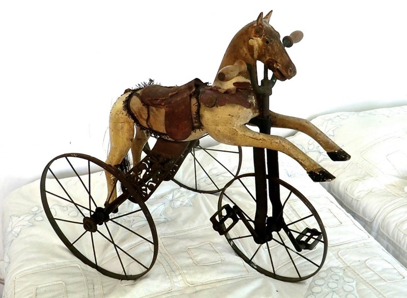 19Th C. Child's  Pedal Horse Tricycle From France-aeology-at-relic-antiques-cimg6089-main-637175679688129248-1.jpg