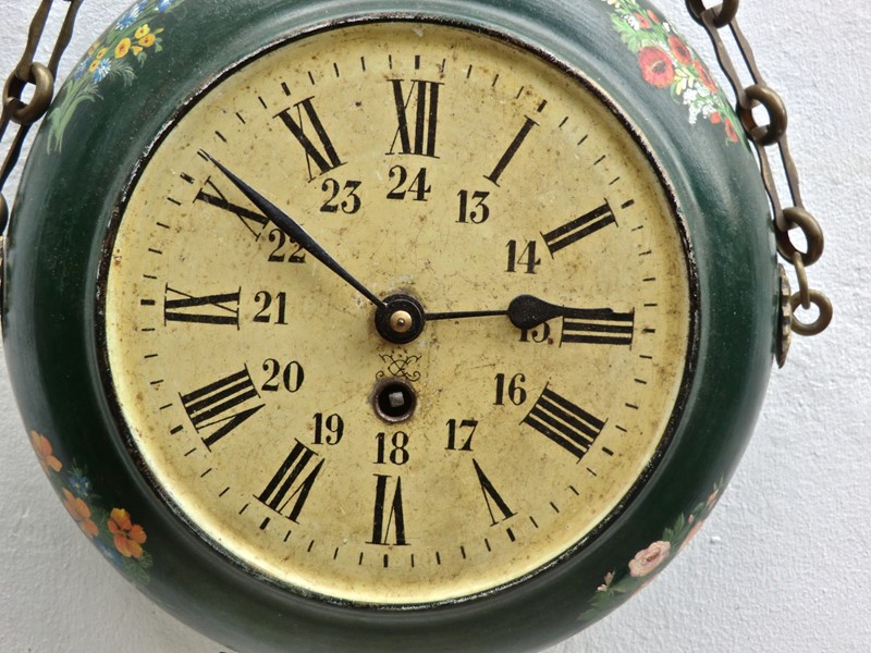 19thC. Decorative Hanging Wall Clock from France-aeology-at-relic-antiques-cimg8825-main-637201538634126854.JPG